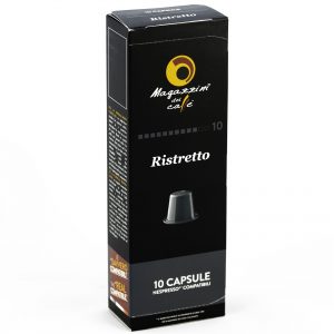Magazzini del Caffé Nespresso® Compatible Coffee Capsules, Ristretto